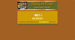 Desktop Screenshot of gangofpour.com