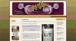 Desktop Screenshot of blogs.gangofpour.com